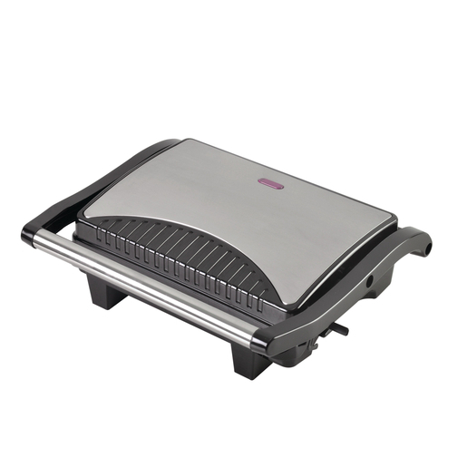 Grille panini - Métal et plastique - 32,3 x 12 x H 29,6 cm - Noir et gris Grille panini - Métal et plastique - 32,3 x 12 x H 29,6 cm - Noir et gris