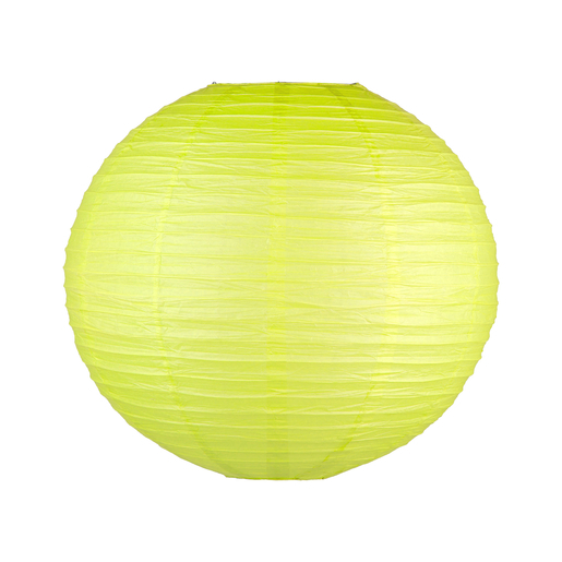 Boule Japonaise Luminaire En Papier Vert Boules