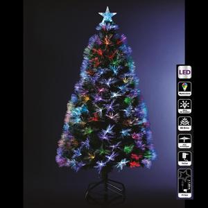 Sapin de Noël en fibre optique Bucarest - 54 x 54 x H 90 cm