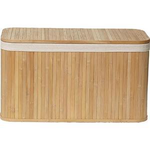 Malle rectangulaire bambou - Marron