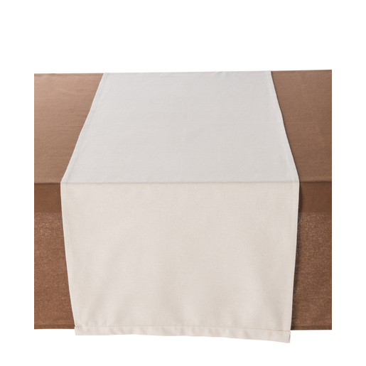 Chemin De Table Coton Blanc Chemin De Table La Foir Fouille