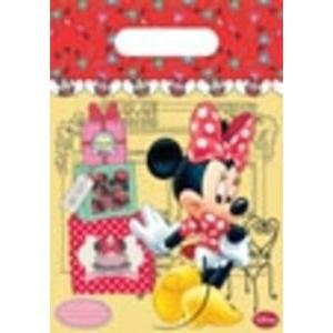 Minnie mouse cafe sacs de fête x 6 pièces ø 6