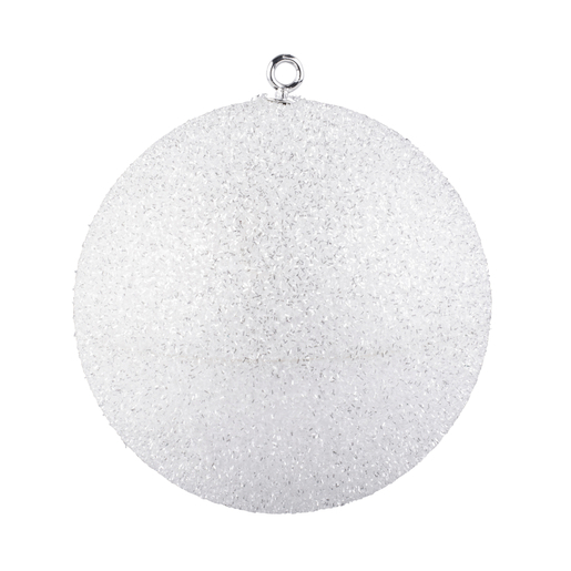Boule Blanc Boules De Noel La Foir Fouille