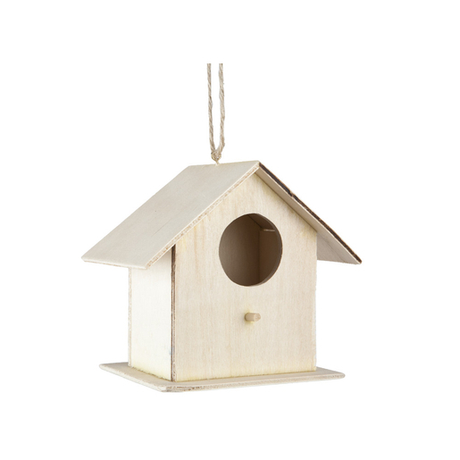 Maison A Oiseaux Bois Equipement Et Nourriture Pour Les
