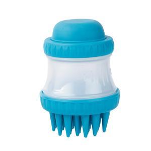 Brosse de lavage pour chien avec réservoir