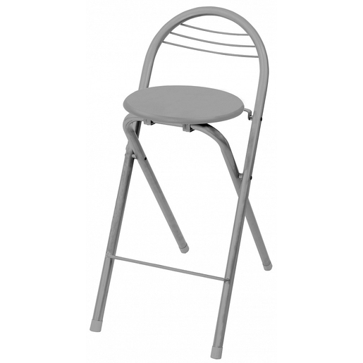 Tabouret Snack Pliant Gris Meubles Pour La Cuisine La