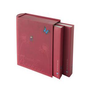 Coffret album - Carton - 20 x 7.5 x 24 cm - Différents coloris