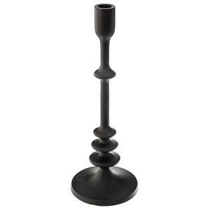 Bougeoir metal noir living H 33