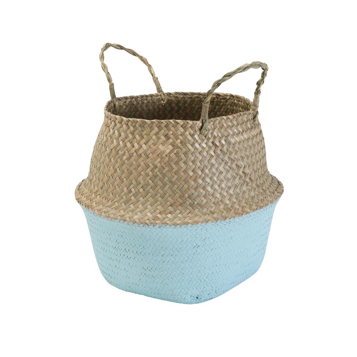 Panier rétractable bicolore - H 32 cm - 4 coloris
