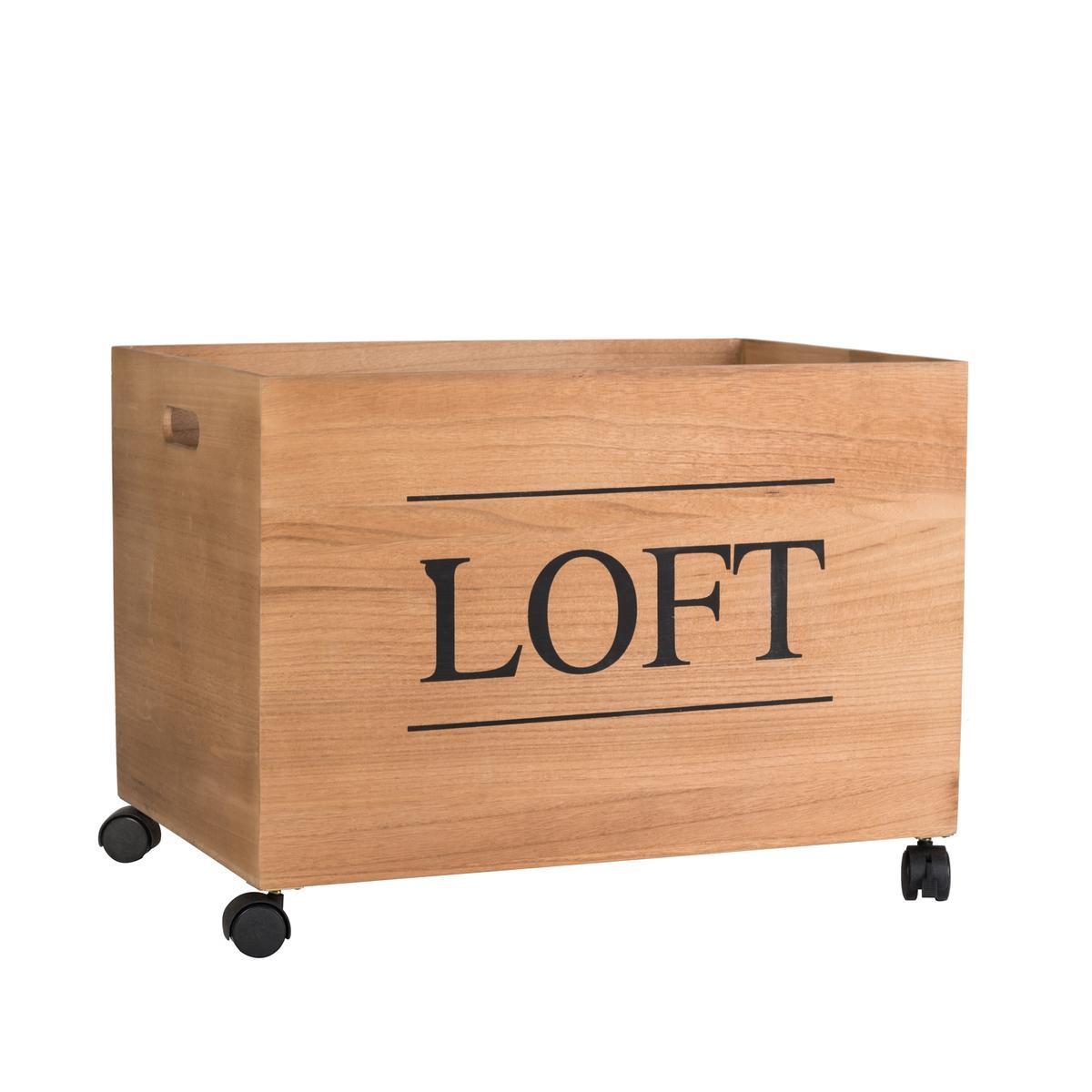 caisse de rangement loft grand modele marron ranger et tout organiser la foir fouille