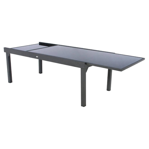 Table Piazza Extensible 10 Places Gris Mobilier De Jardin La