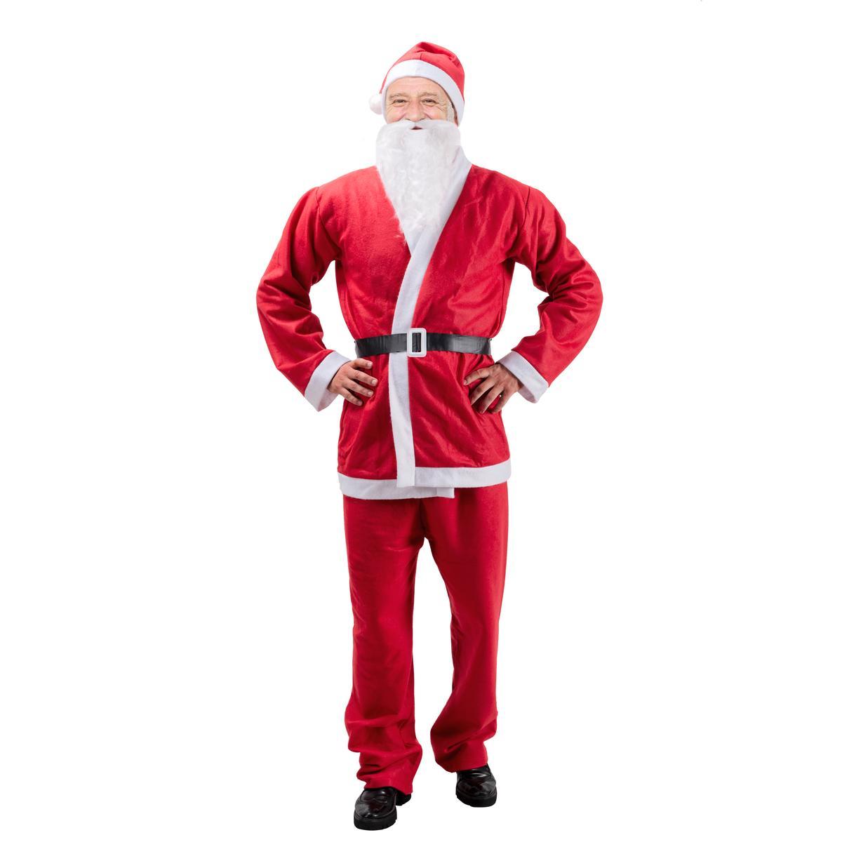 Deguisement Mere Noel La Foir Fouille Deguisement Pere Noel Taille Adulte Unique Rouge Costumes Et Deguisements La Foir Fouille