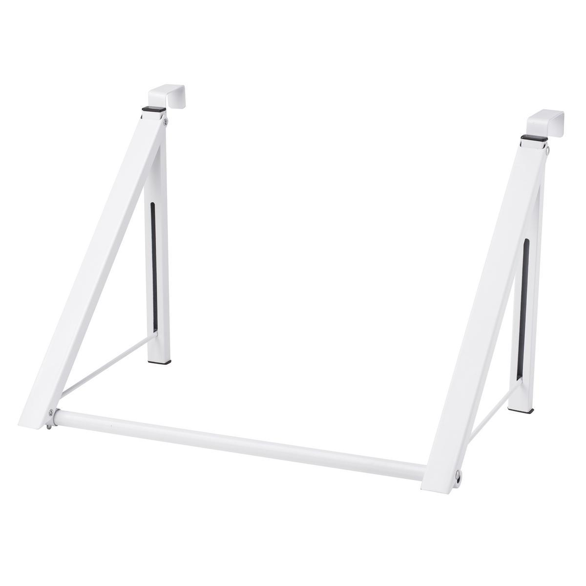 Porte Serviettes Acier Blanc Accessoires Salle De Bain La Foir Fouille