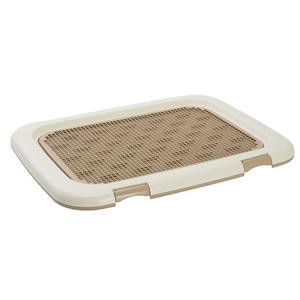 Plateau d'éducation pour chien - Différentes tailles disponibles - 48.5 x 36.5 cm (Taille M) - Marron