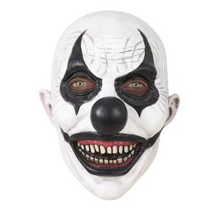 Masque de Clown terrifiant intégral - L 30 x H 12 x l 30 cm - Multicolore - PTIT CLOWN