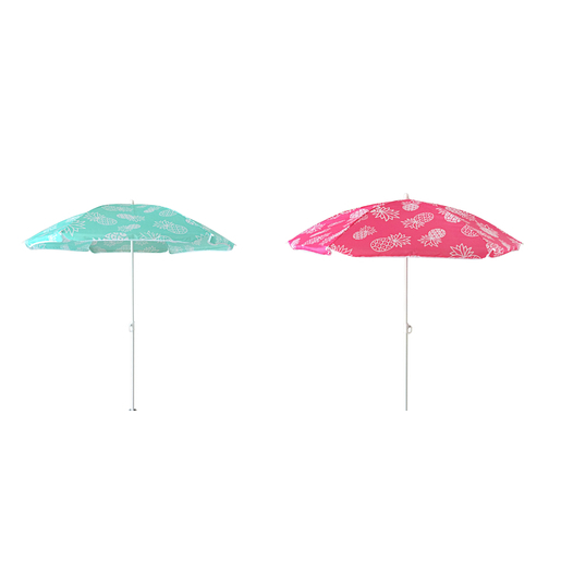 Parasol De Plage ø 14 M Rose Ou Bleu Parasols Et