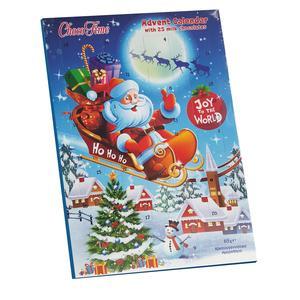 Calendrier de l'Avent traîneau du Père Noël - 65 g