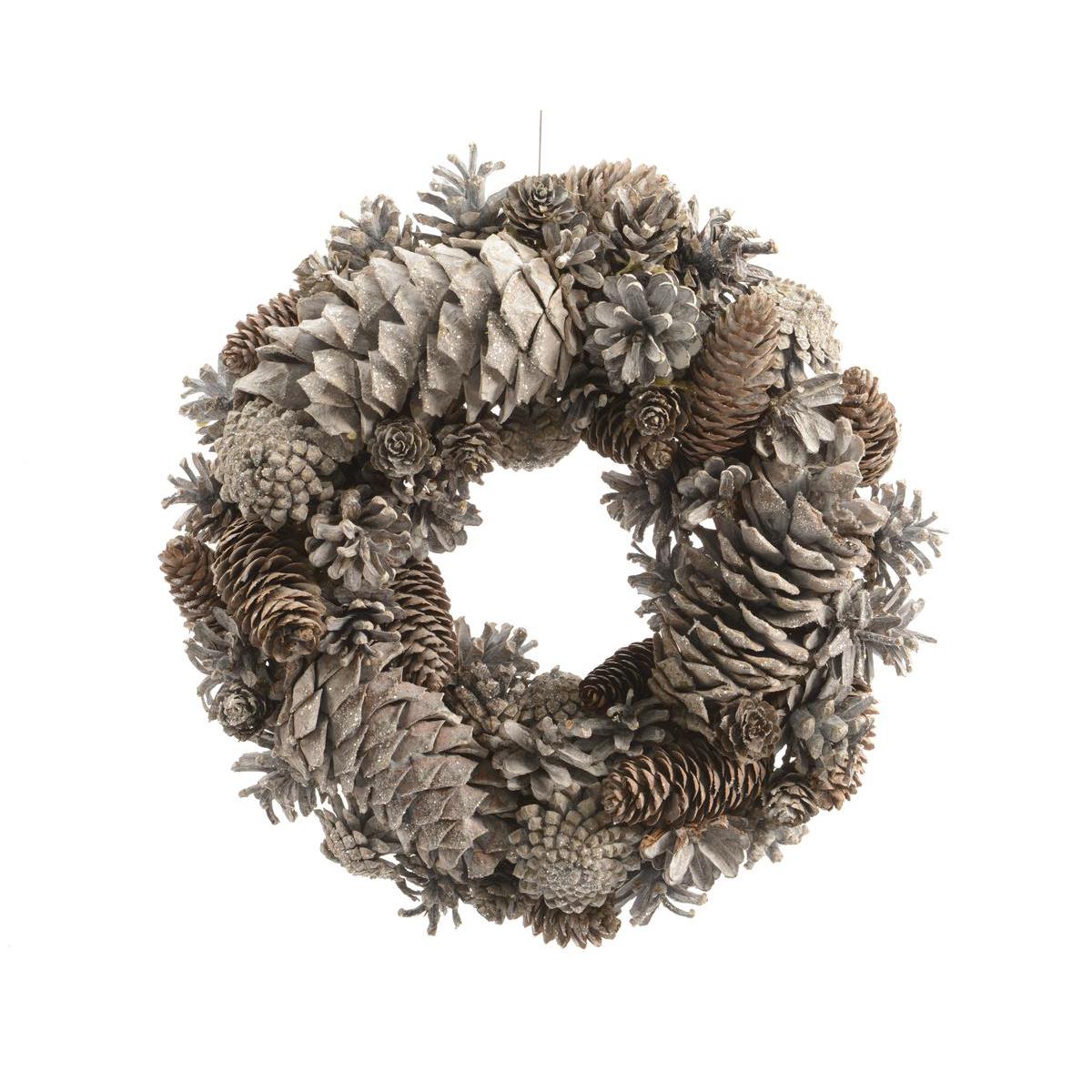 Couronne - PVC - Ø 33 cm - Marron Couronne - PVC - Ø 33 cm - Marron
