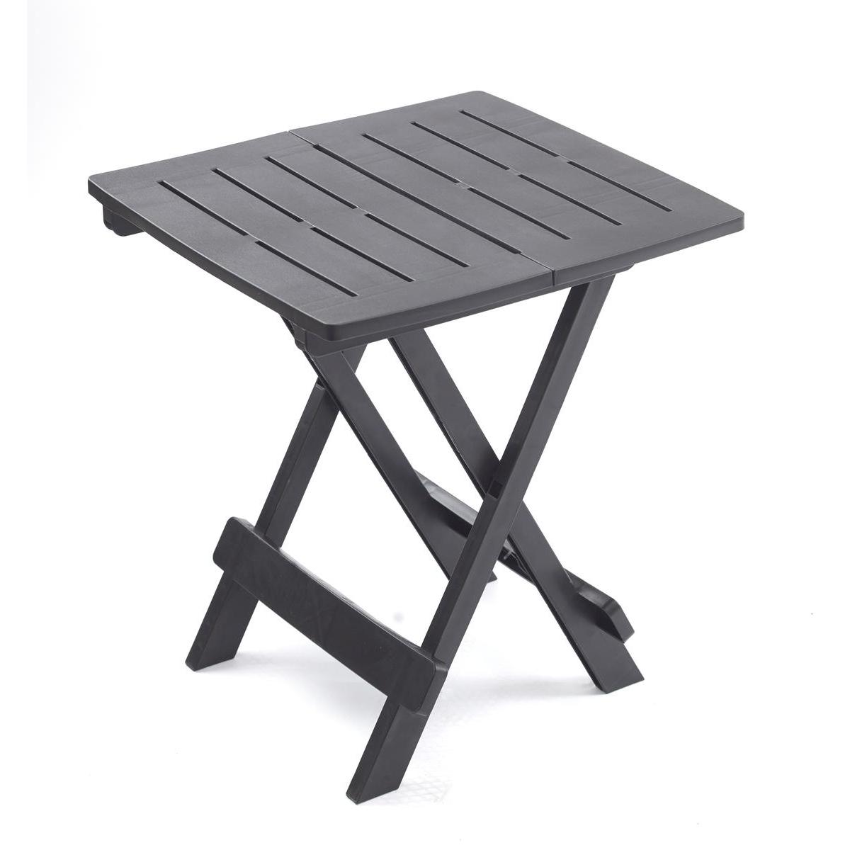 Table d'appoint Adiko - 44 x H 50 x 44 cm - Gris Table d'appoint Adiko - 44 x H 50 x 44 cm - Gris