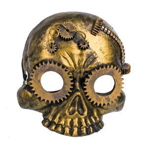 Masque Steampunk - Taille adulte unique - Différents modèles - Or, argent