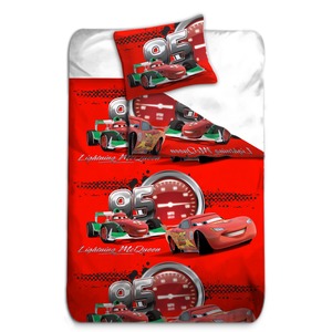 Parure de couette Cars - 140 x 200 cm - Multicolore