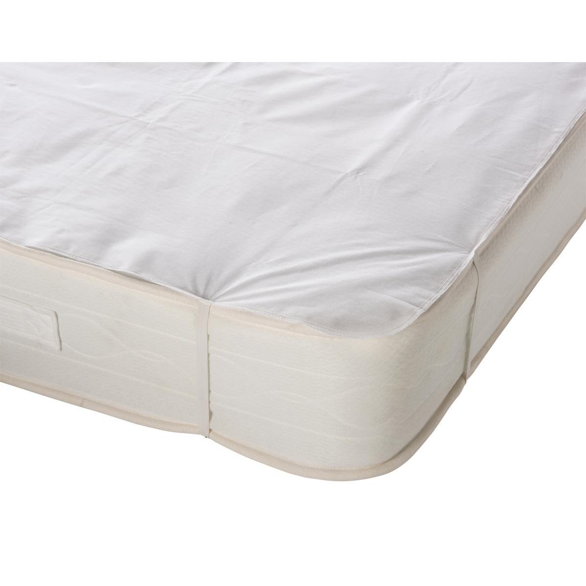 protege matelas impermeable 160 x 200 cm differentes tailles blanc protection de literie la foir fouille