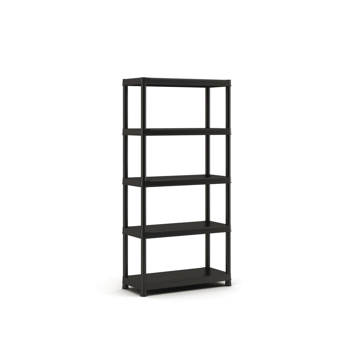 etagere 90 x 40 x h 182 cm noir amenagement du garage la foir fouille