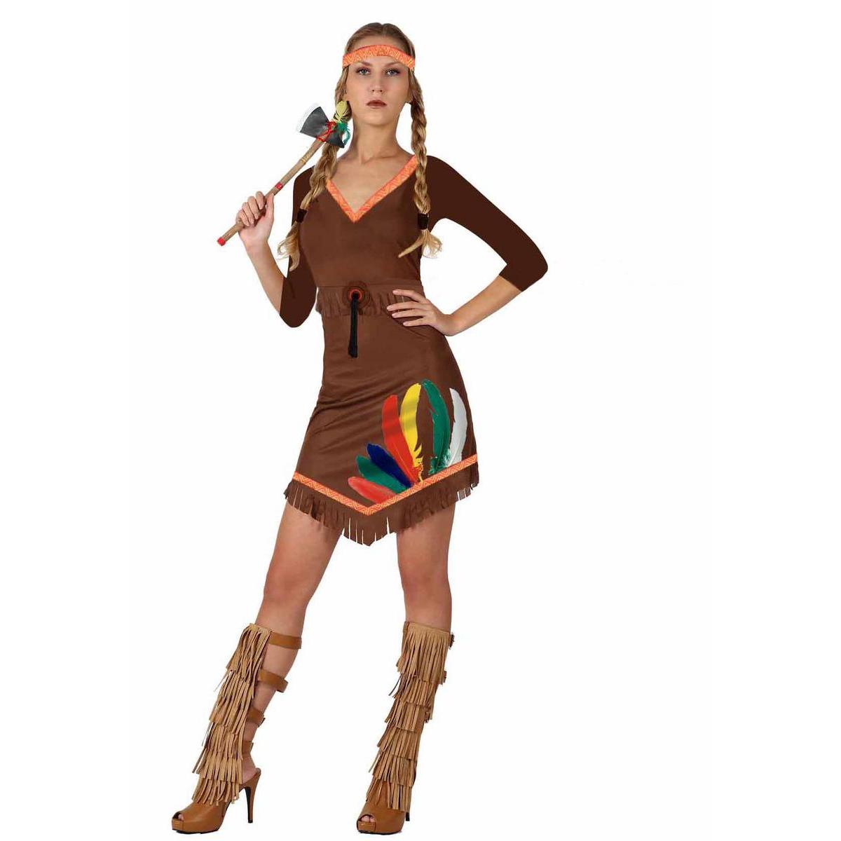 Tenue cheap amérindienne femme