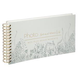 Album à spirale Edition - 30 x 18 cm - Différents coloris - Atmosphera