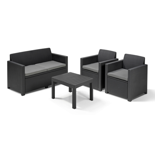 Salon Mado Ii Gris Mobilier De Jardin La Foir Fouille