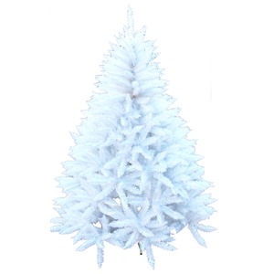 Sapin de Noël canadien en plastique - Hauteur 180 cm - Blanc