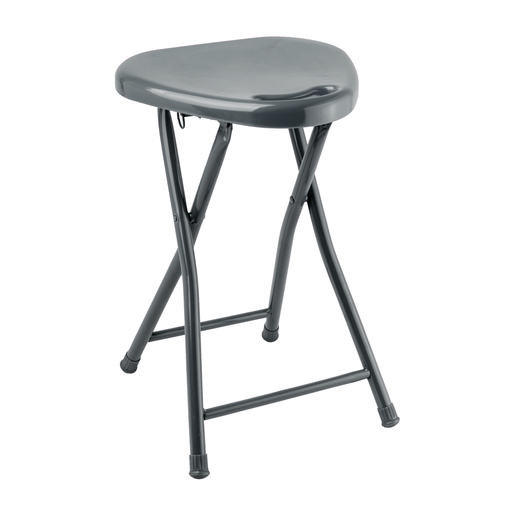 Tabouret Pliant Metal Polypropylene Rose Noir Blanc Gris Meubles De Salon La Foir Fouille