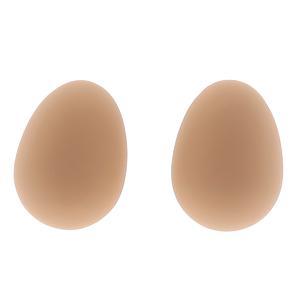 Lot de 2 œufs factices pour inciter à la ponte