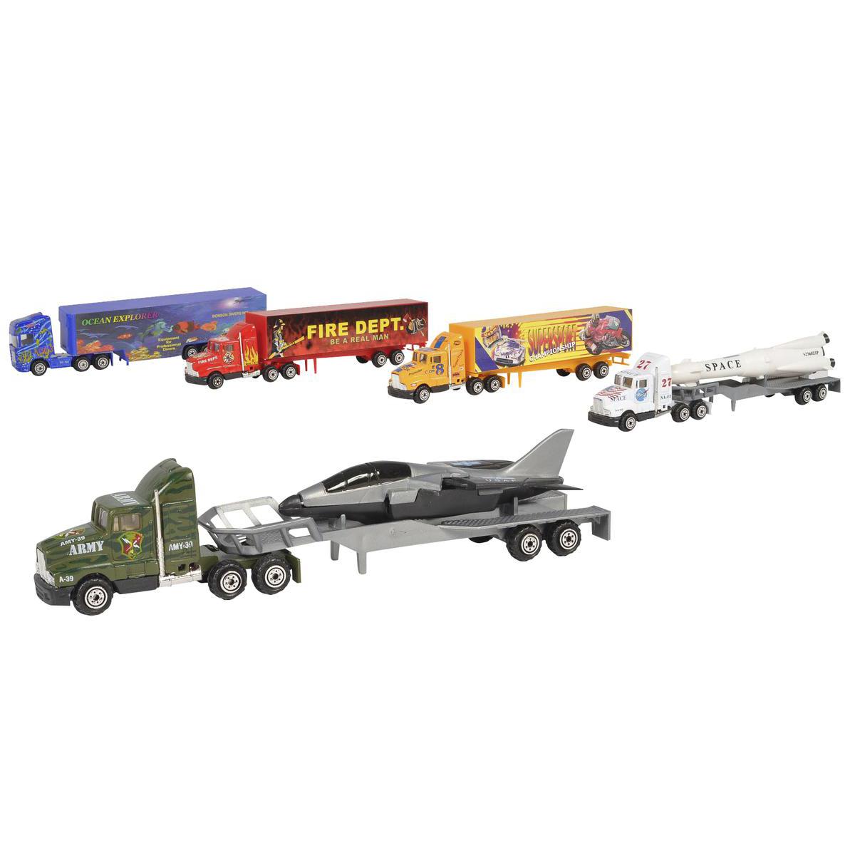 Camion jouet - 32 x 23,5 x 33 cm - Multicolore Camion jouet - 32 x 23,5 x 33 cm - Multicolore