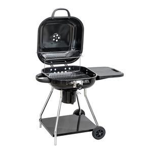 Barbecue chester premium - émail - Acier - 98 x 59 x H 84 cm - Noir