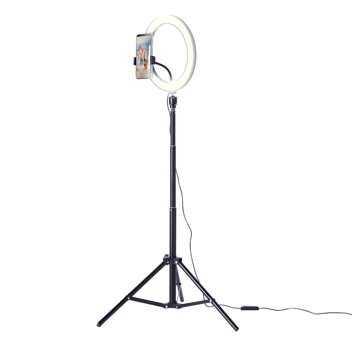 Dodocool DA222W Selfie Ring Light, Anneau lumineux avec support