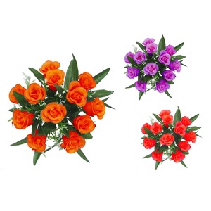 Bouquet boutons de roses - Hauteur 25 cm - Différents modèles