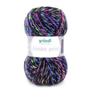 Pelote print Alaska - Noir