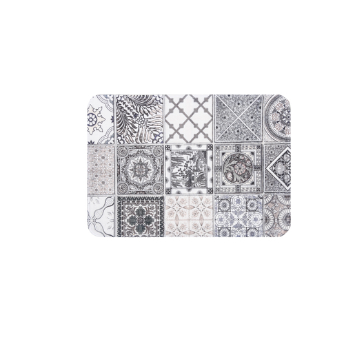Tapis Imprime Carreaux De Ciment 65 X 45 Cm Tapis Deco La