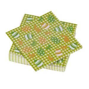 20 serviettes Pâques