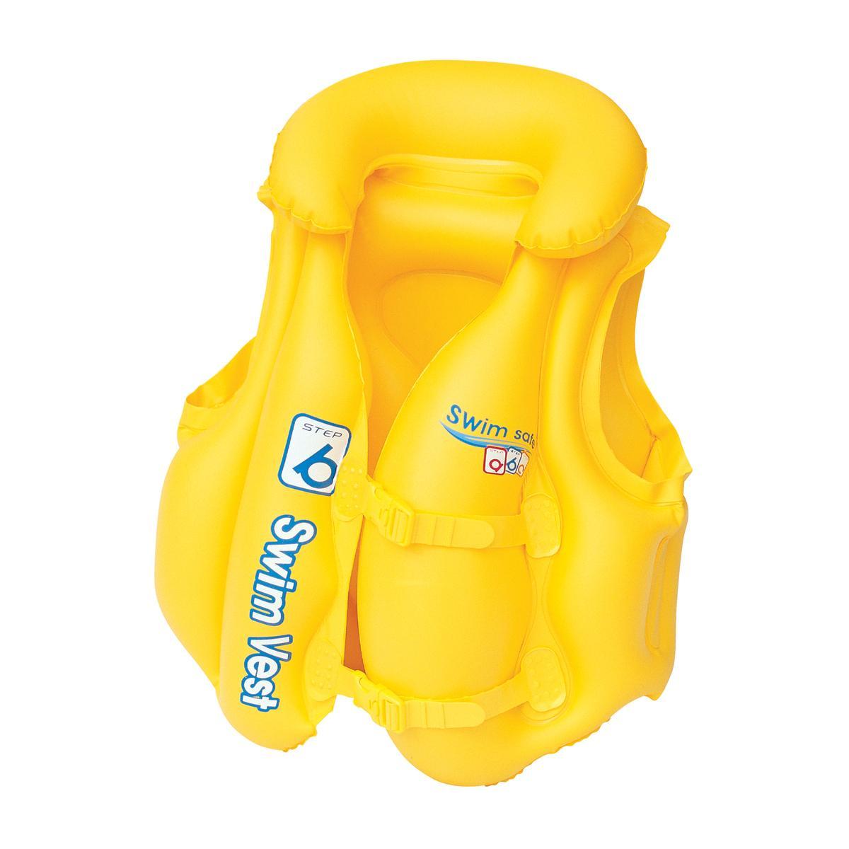 Gilet De Natation Enfant 45 X H 16 X 33 Cm 3 A 6 Ans Jaune Bestway Bouees Matelas Et Jeux Gonflables La Foir Fouille Gilet De Natation Enfant 45 X H 16 X 33 Cm 3 A 6 Ans Jaune Bestway Bouees Matelas Et Jeux Gonflables La Foir Fouille