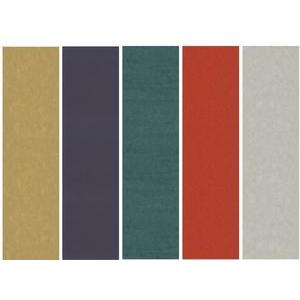 Rouleau de papier cadeau uni - Différents coloris - L 200 x l 70 cm - Or, gris, vert, rouge, beige
