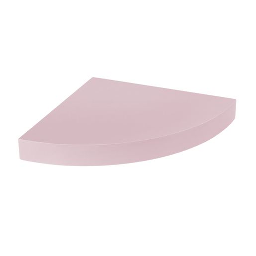 Etagere Murale Flottante D Angle 23 5 X 23 5 X H 3 4 Cm Rose