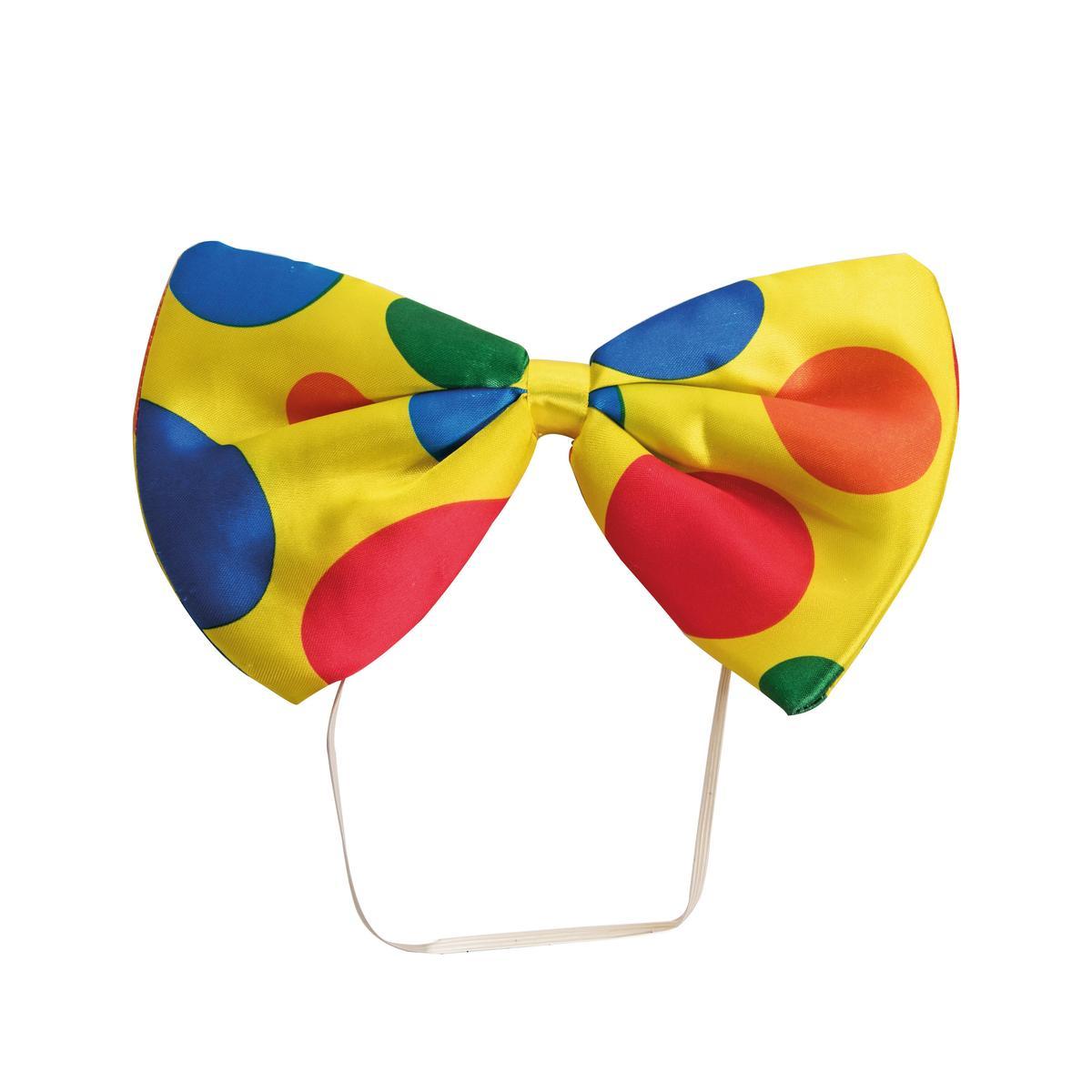 Nœud Papillon De Clown Xl Accessoires Carnaval La Foir Fouille