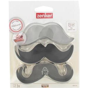 3 emporte-pièces moustache