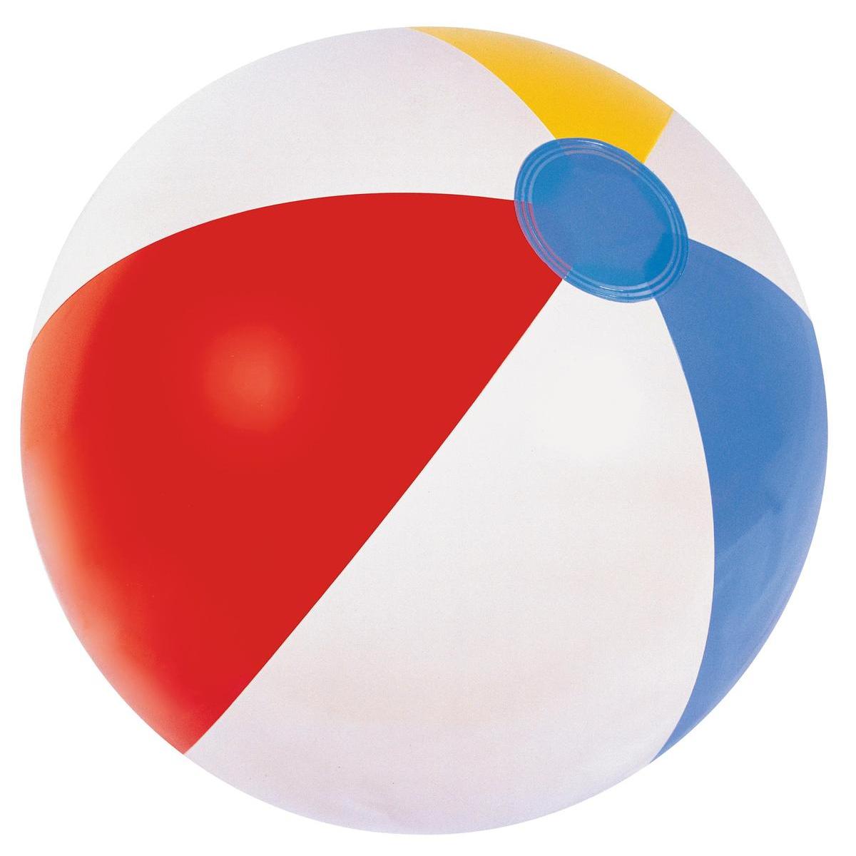 Ballon de plage rétro - ø 34 cm - Multicolore