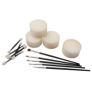Accessoires de maquillage - Noir, Blanc, Gris Argent
