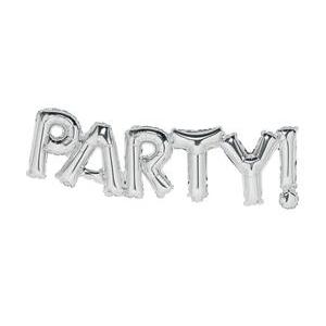 Ballon Party argenté