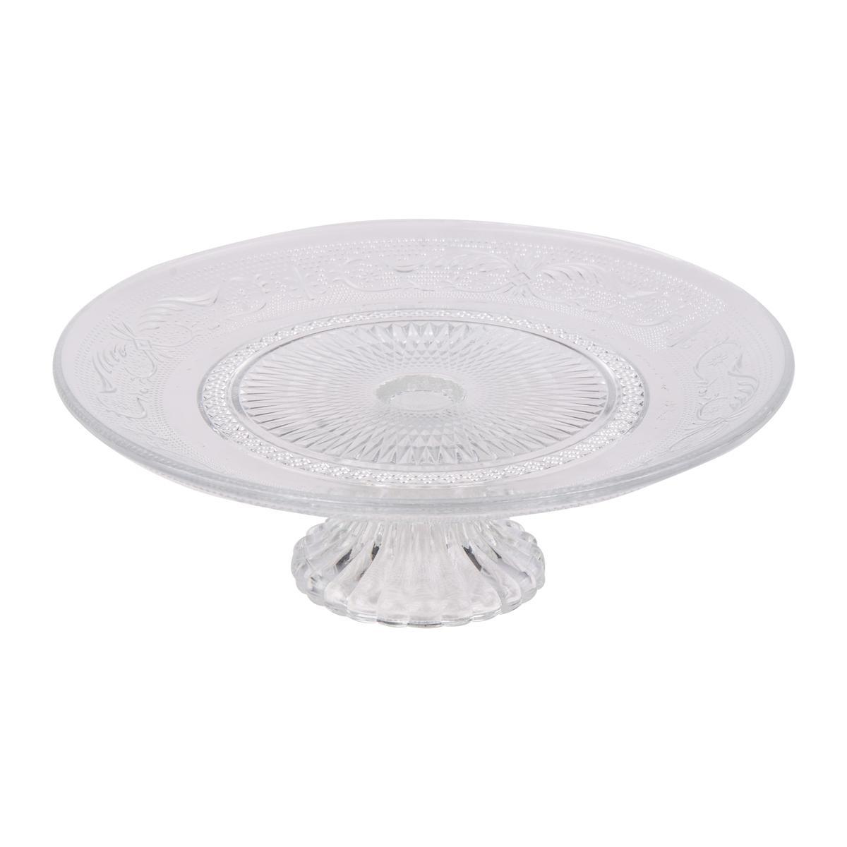 Plat Sur Pied Verre Blanc Plats A Four Verre La Foir Fouille