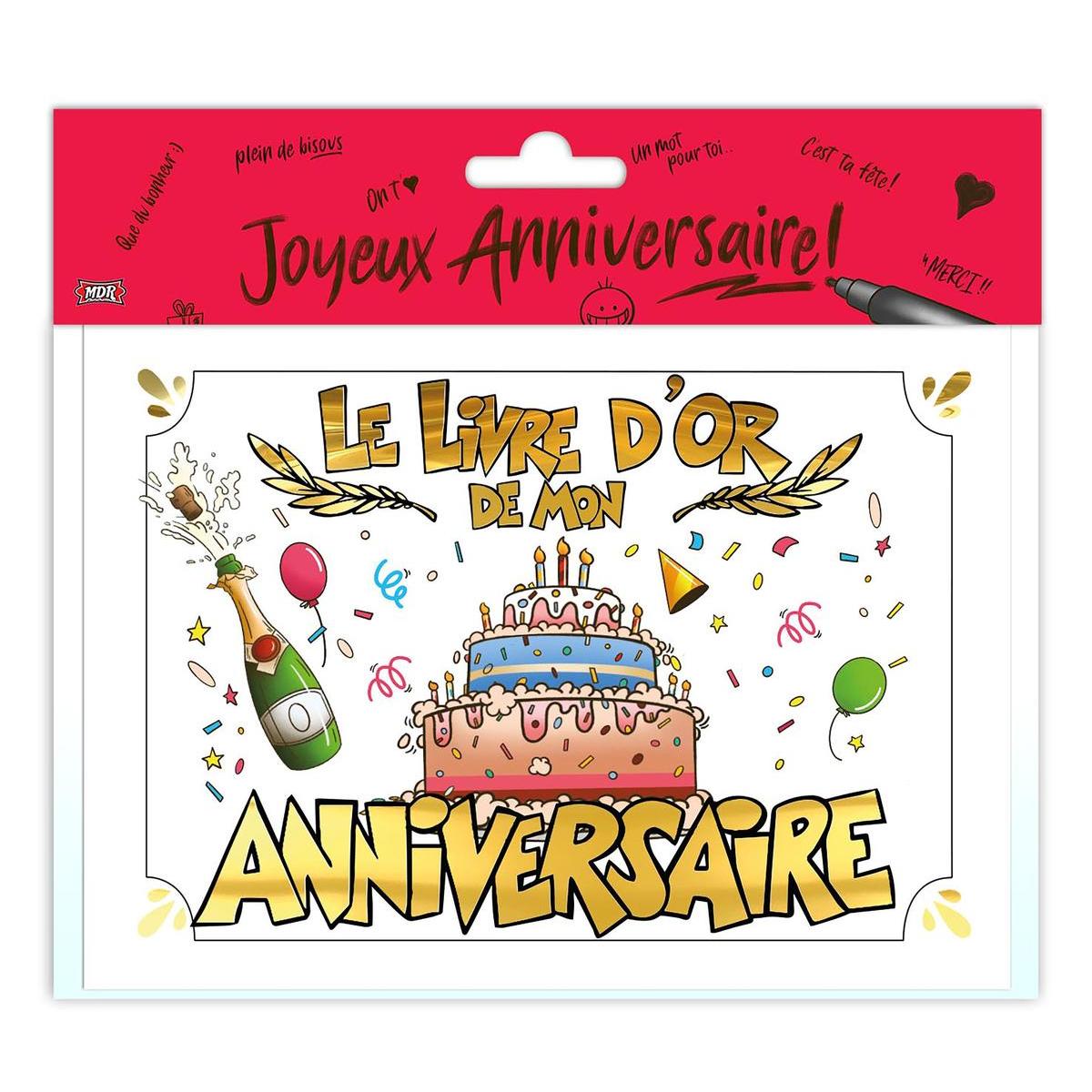 Livre D Or Joyeux Anniversaire Anniversaire La Foir Fouille